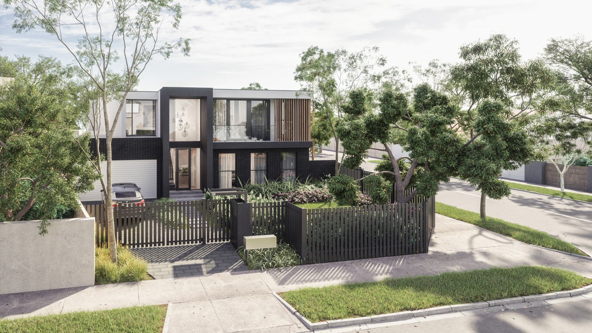 Contemporary two-storey home in Beaumaris