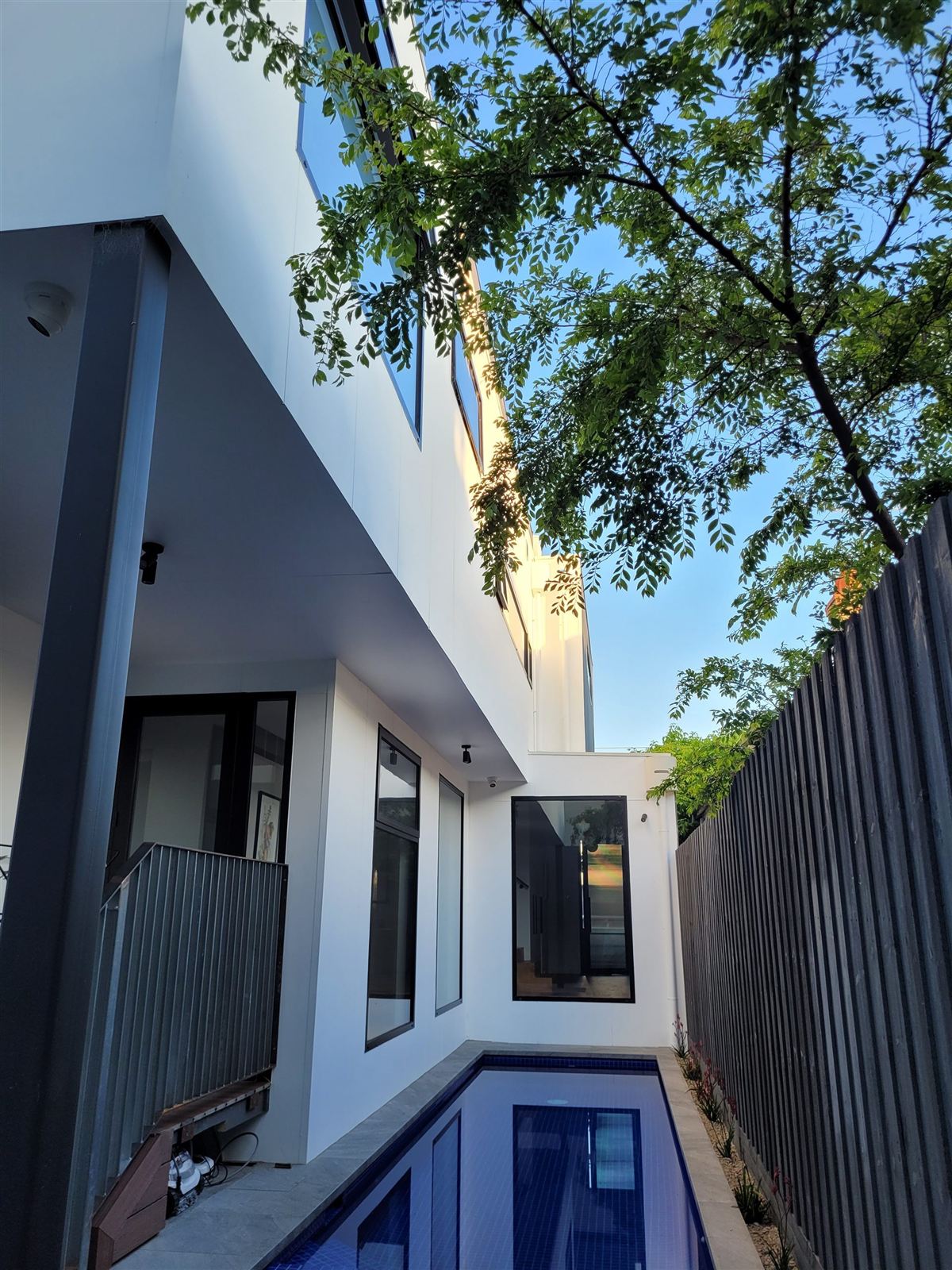 Finished three-storey St Kilda home designed by Mancini Design